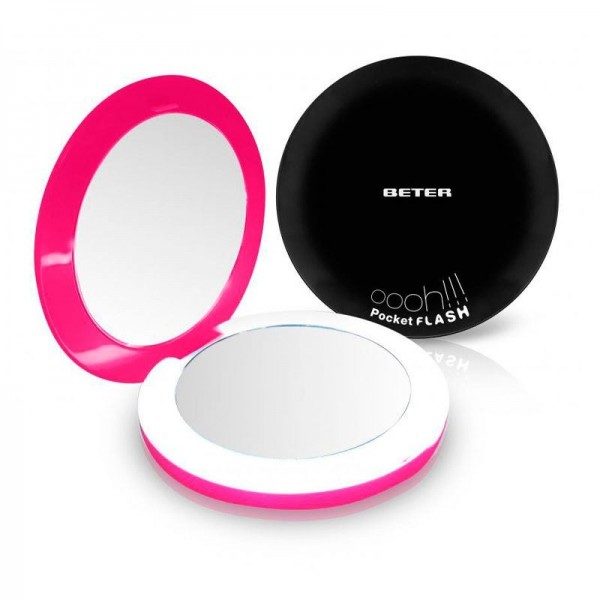 Beter Glowy Espejo de Bolsillo Doble (Normal + Aumento x5)